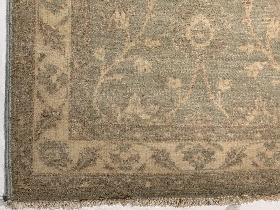 Canvello Gray Fine Hand Knotted Farahan Runner - 2'7'' X 18' - Canvello