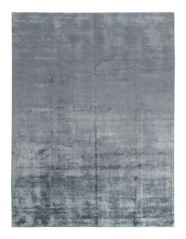 Canvello Gray Fine Hand Knotted Modern Rug 9' X 11'11'' - Canvello