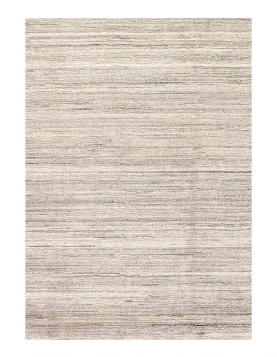 Canvello Gray Hand knotted Gabbeh Rug - 7'9'' X 10'3'' - Canvello