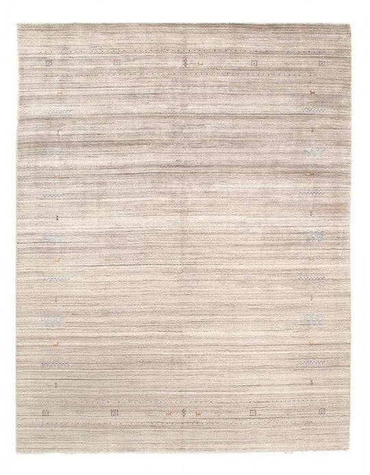 Canvello Gray Hand knotted Gabbeh Rug - 7'9'' X 10'3''