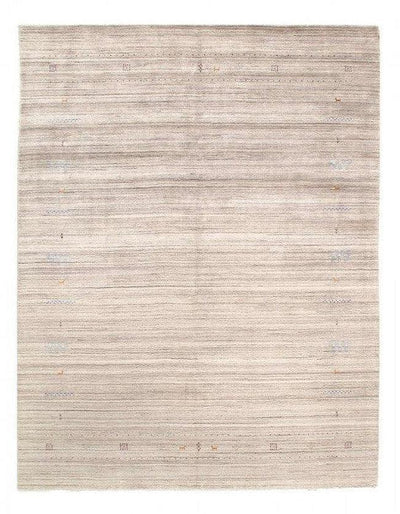 Canvello Gray Hand knotted Gabbeh Rug - 7'9'' X 10'3'' - Canvello