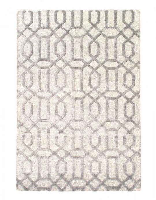 Alfombra de lana kazaka caucásica antigua del siglo XVIII para sala de estar - 3'7'' X 7'5''