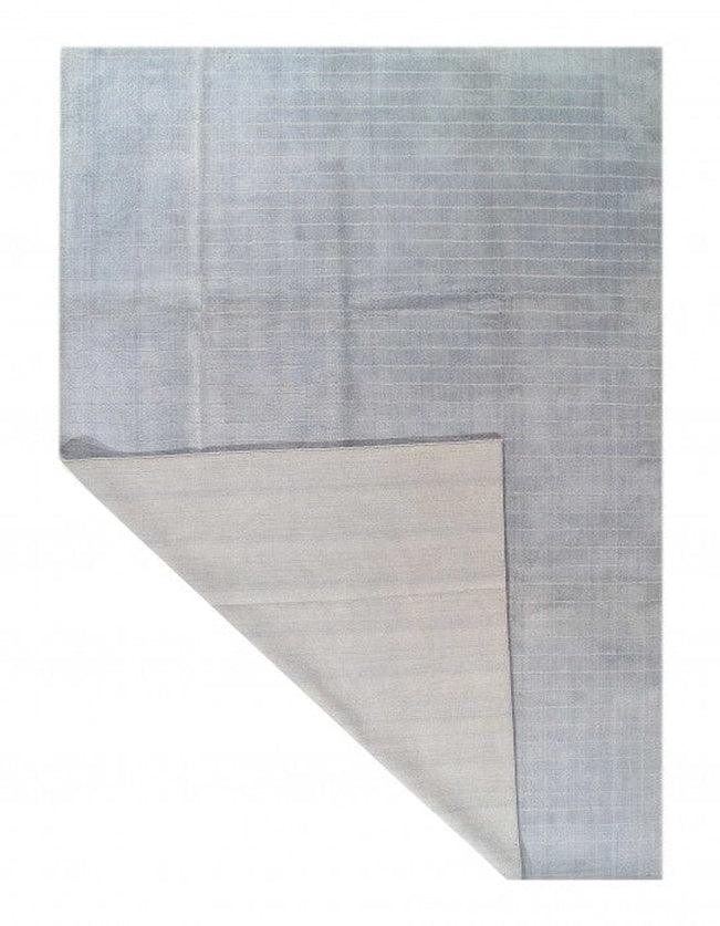 Canvello Gray Hand Knotted Modern Rug 9'11'' X 14' - Canvello