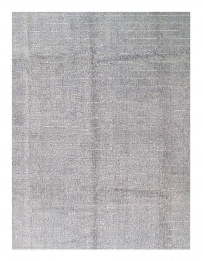 Canvello Gray Hand Knotted Modern Rug 9'11'' X 14' - Canvello