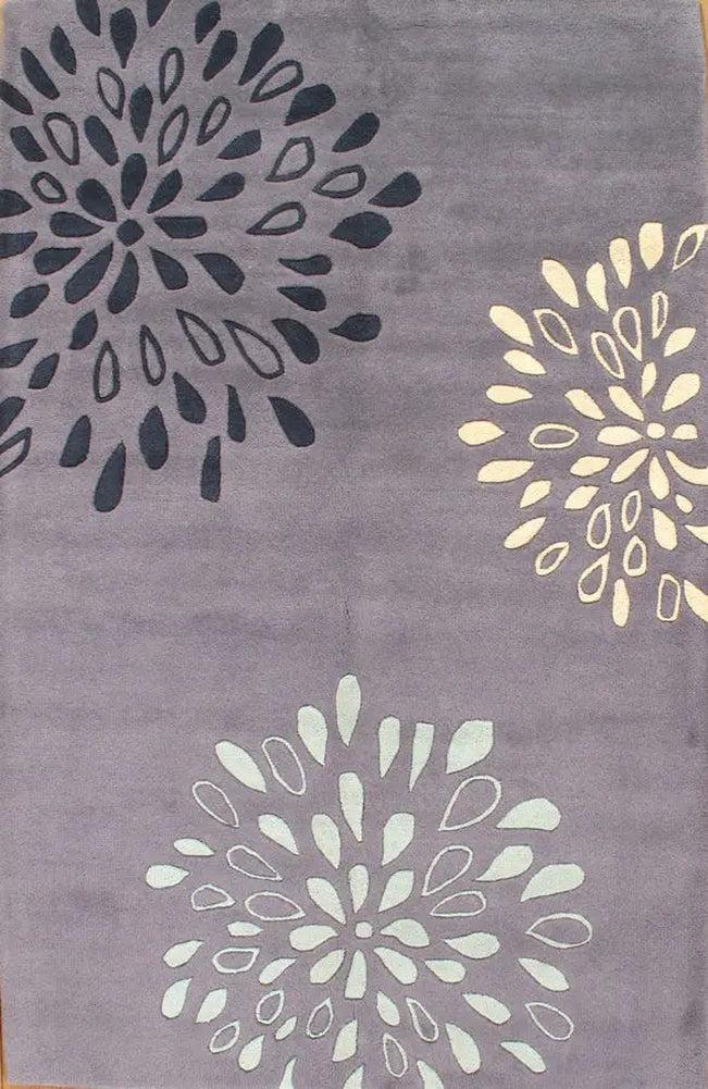 Canvello Gray HandTufted Modern Rug 8' X 10' - Canvello