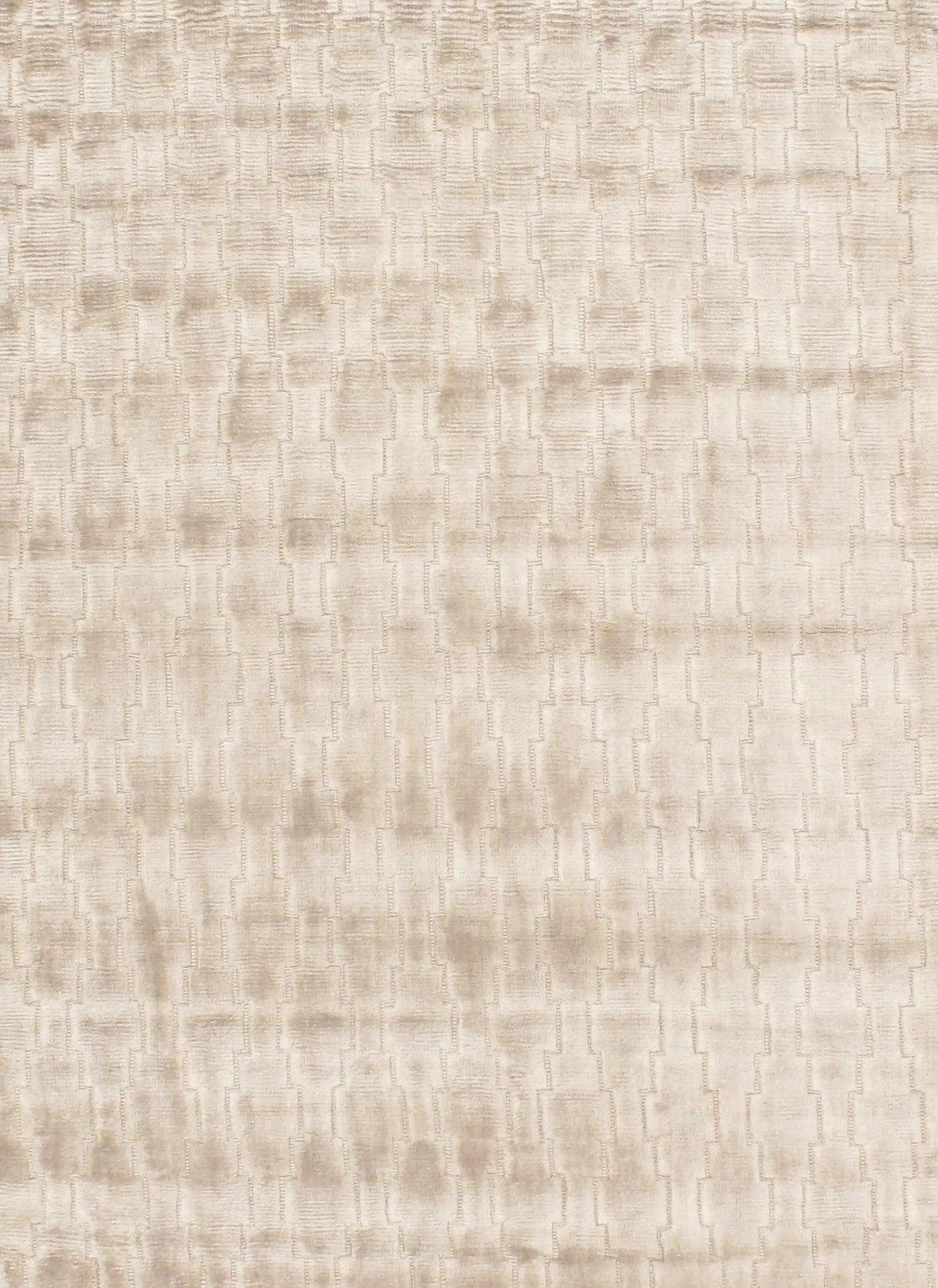 Gray Indian Modern bamboo silk Rug - 10' x 14'