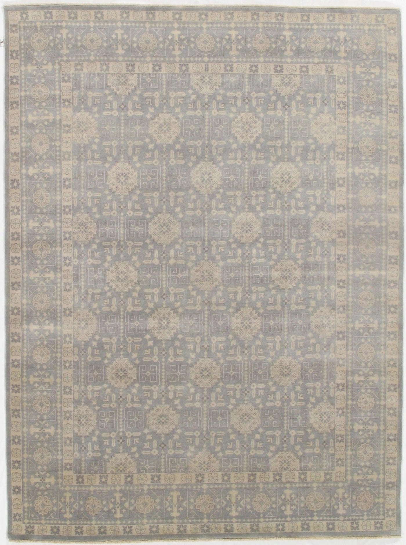 Canvello Gray Khotan Rug - 9' X 12' - Canvello