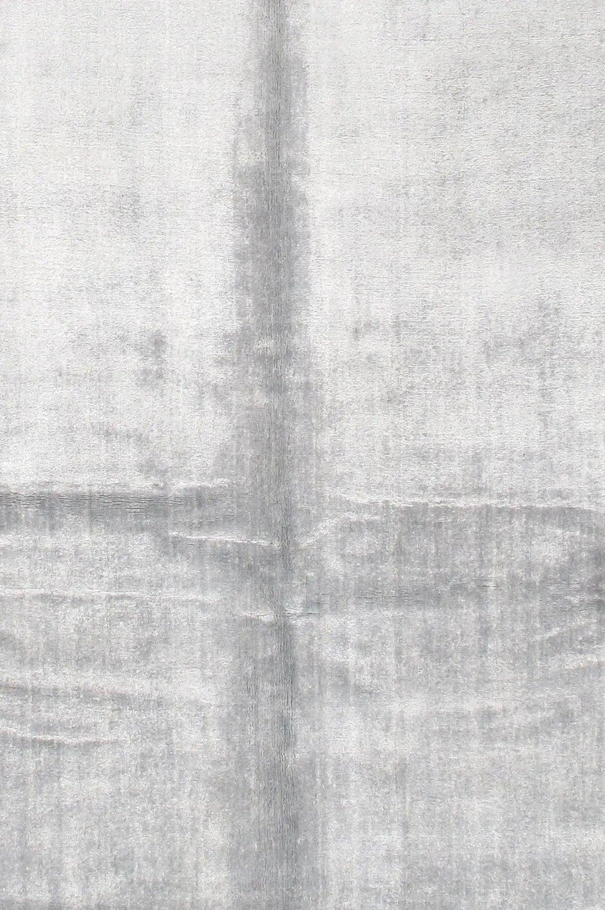Canvello Gray Modern Bamboo Silk Hand loom Rug - 10' X 15'