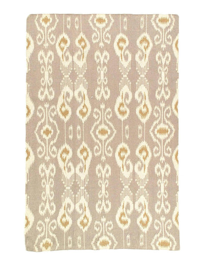 Canvello Gray Modern Flat Weave Rug - 6' X 9' - Canvello