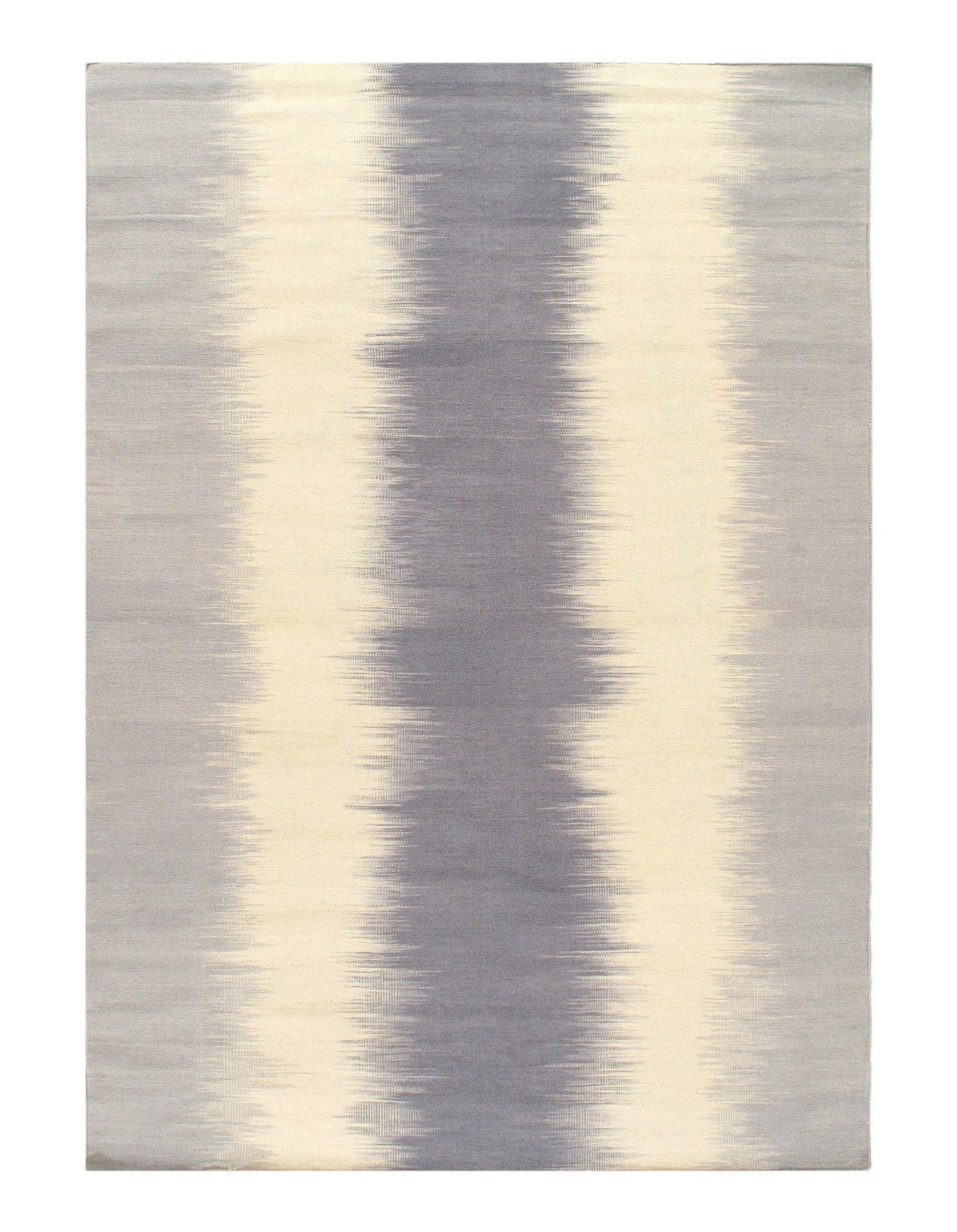 Canvello Gray Modern Flat weaves Rug - 6' X 9'