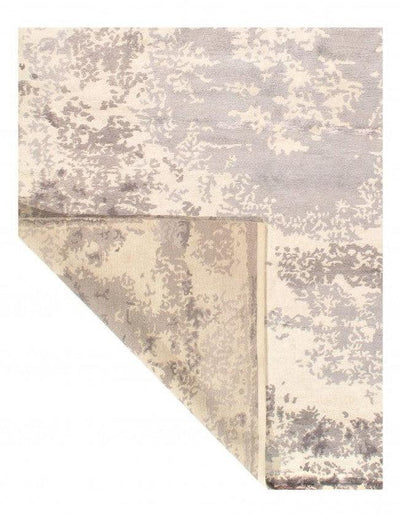 Canvello Gray Modern Hand Knotted Rug - 8' X 10' - Canvello