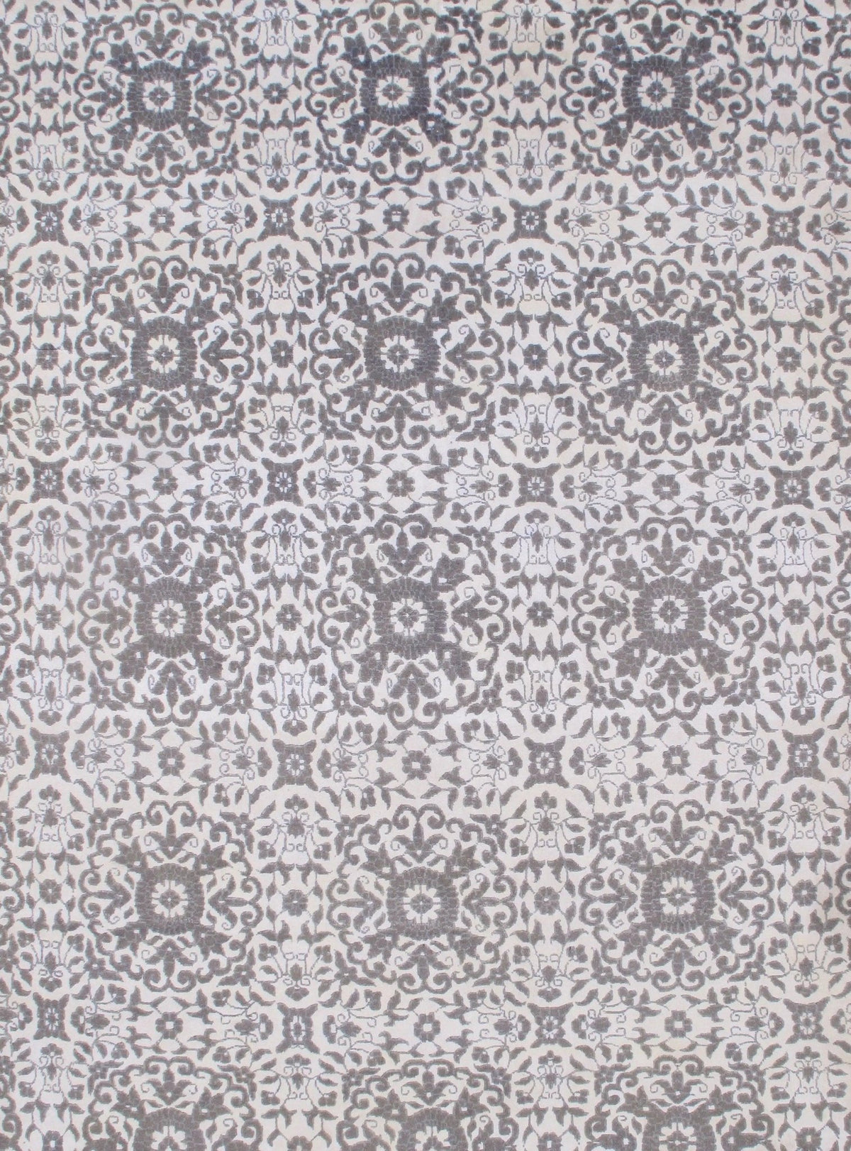 Canvello Gray Modern v.silk Rug - 8'x10'