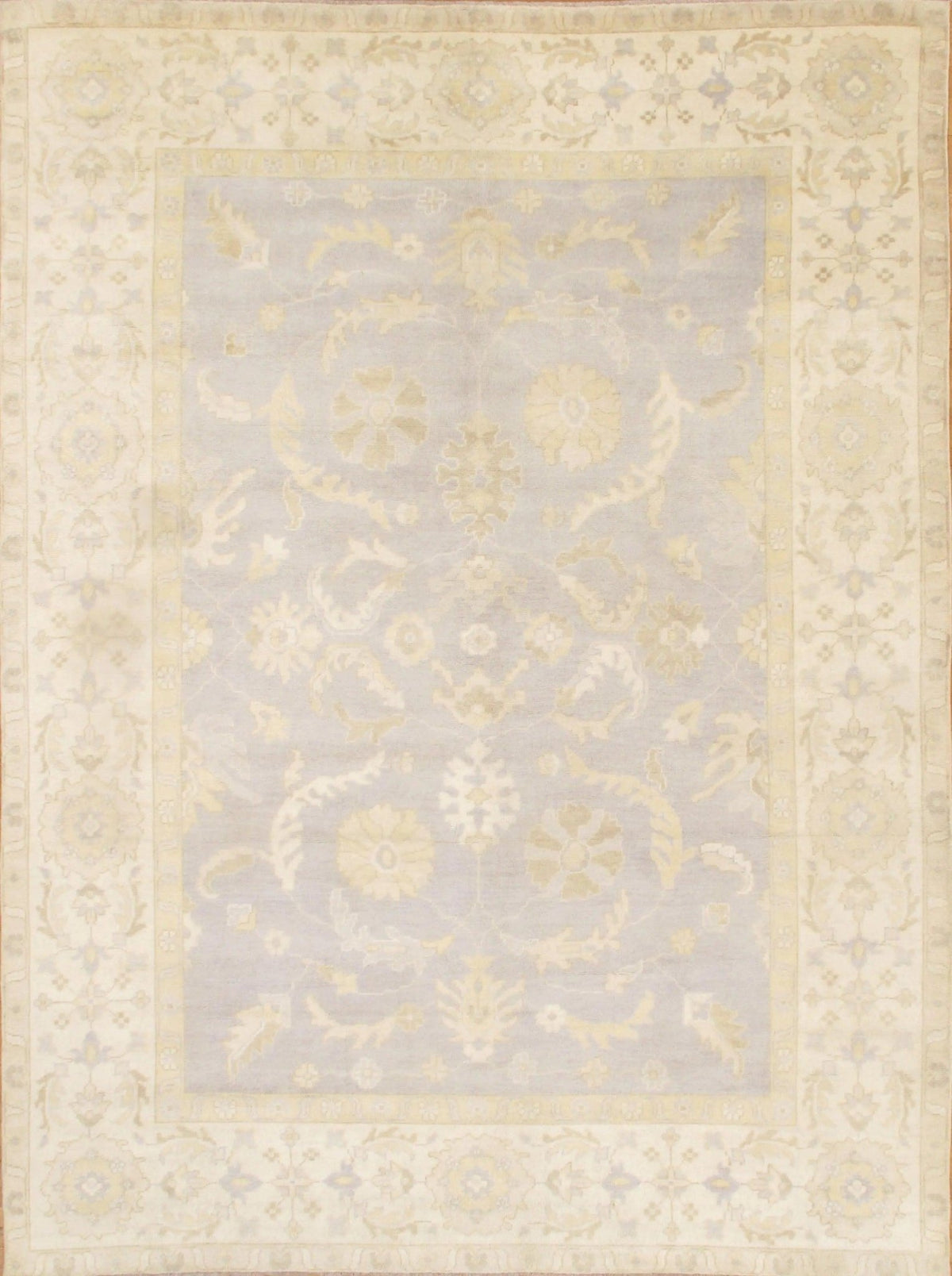 Canvello Gray Oushak Rug - 9' X 12'