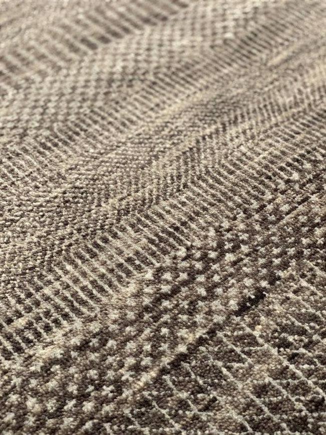 Gray Savannah Grass wool & silk 9' x 12'