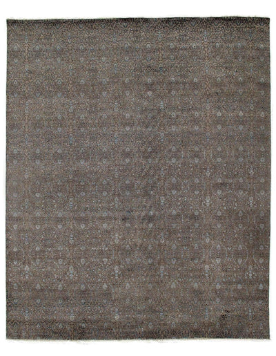 Canvello Gray Savannah Grass wool & silk Rug - 12' x 15' - Canvello