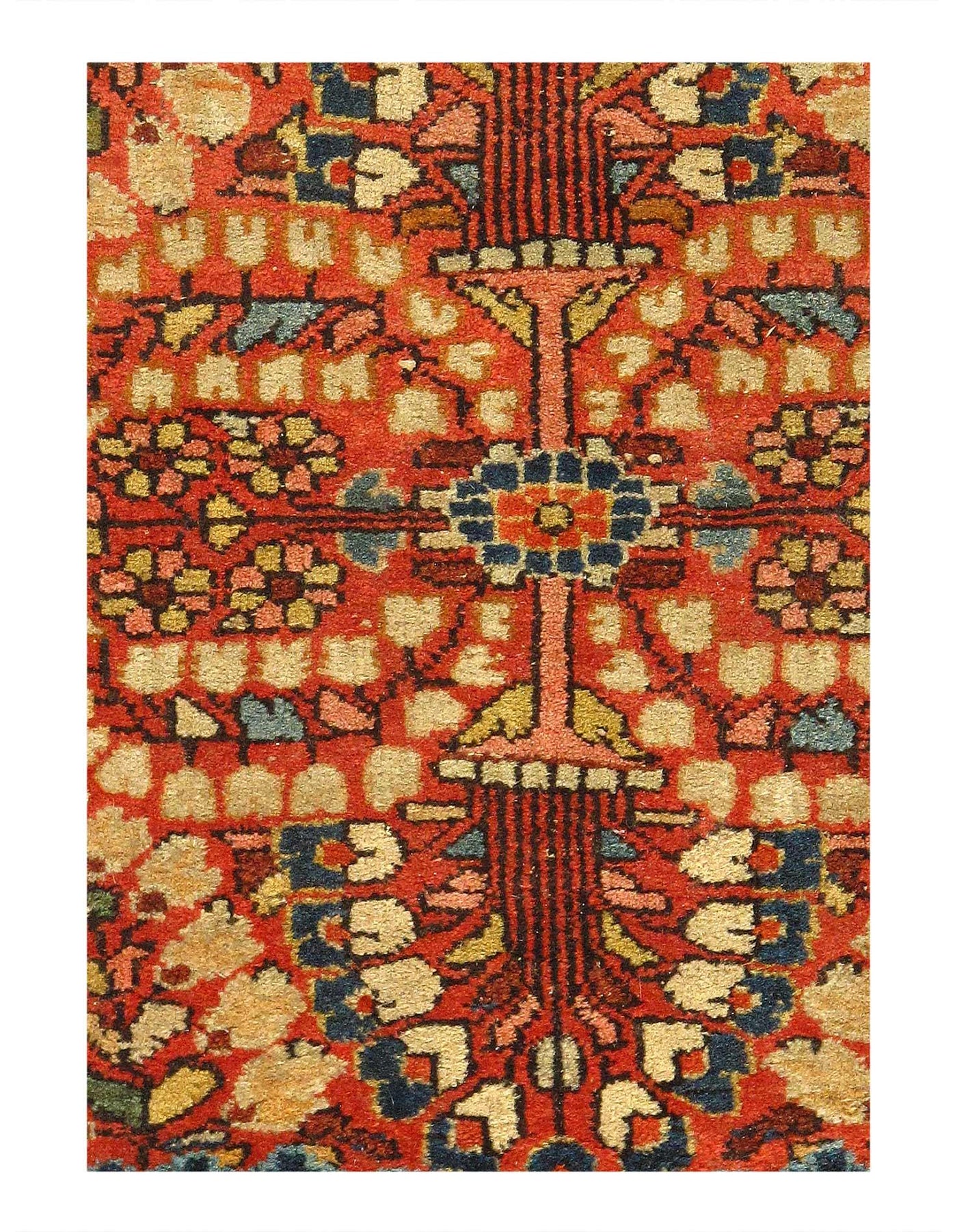 Canvello Hand Knotted Antique Silkroad Sarouk Rug - 2' x 2'5'' - Canvello