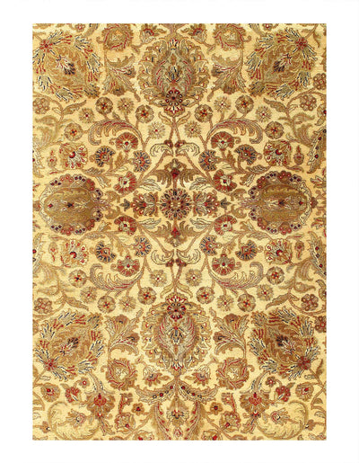 Canvello Hand Knotted Indian Agra Rug - 8' X 9'11'' - Canvello