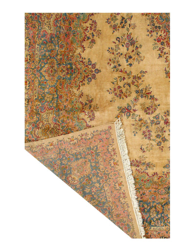 Canvello Hand-Knotted Kerman Well Woven Rugs - 11'8'' X 18'2''