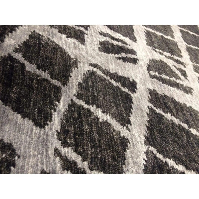 Hand-Knotted Modern Gray Silk Rug - 9' x 12'