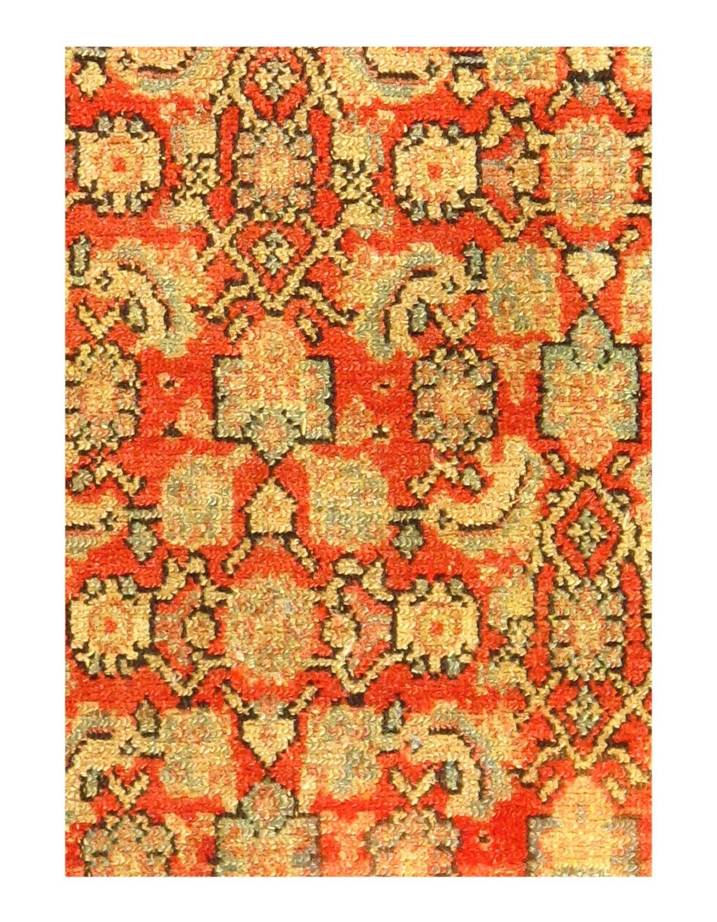 Canvello Hand Knotted Modern Silkroad Rug - 4'4'' X 6'6'' - Canvello