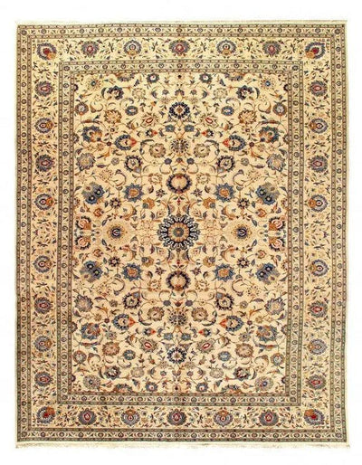Canvello Hand-Knotted Persian Kashan Rug - 10' X 13'1"