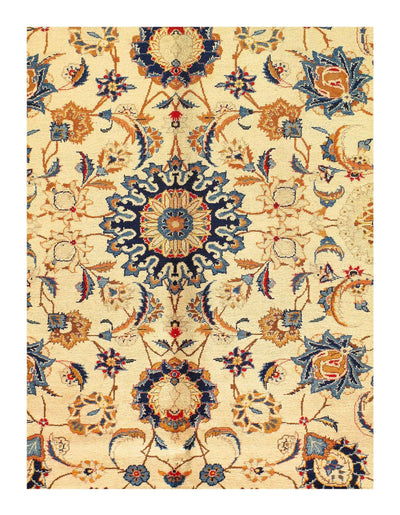 Canvello Hand-Knotted Persian Kashan Rug - 10' X 13'1"