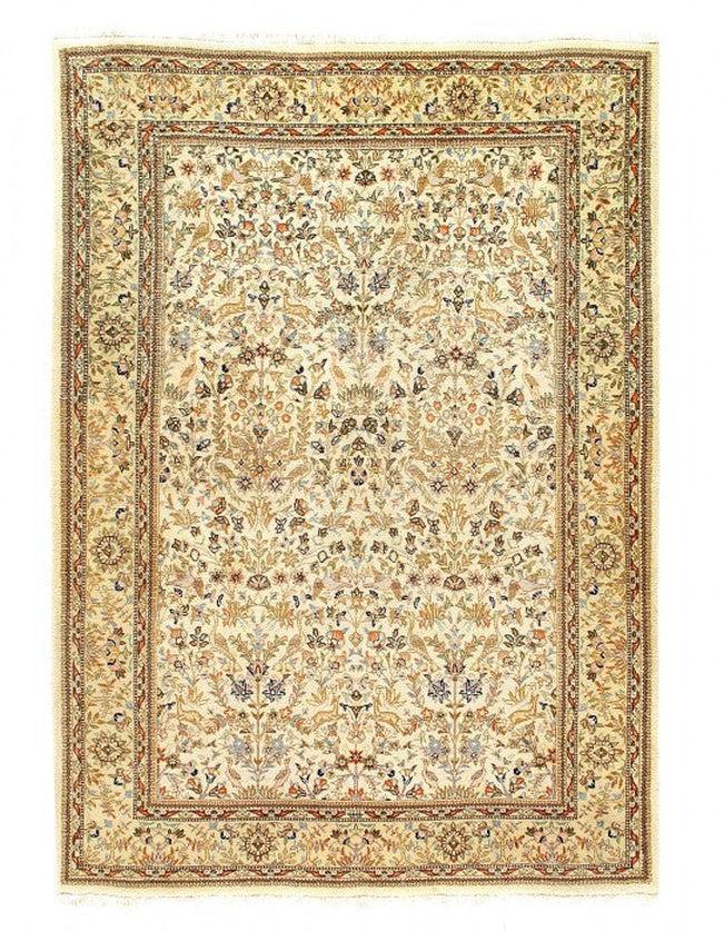 Canvello Hand Knotted Silkroad Vintage Tabriz Rug - 6'2'' X 8'8'' - Canvello