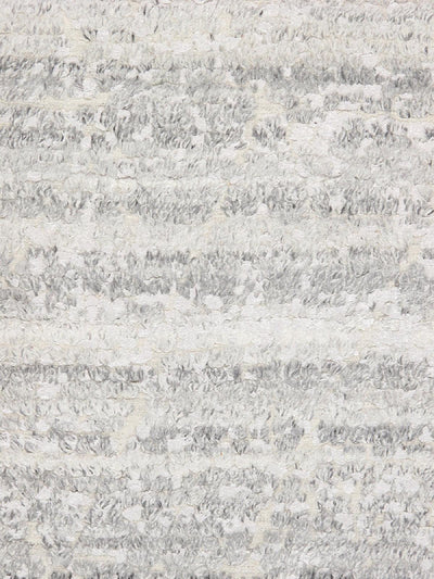 Canvello Hand - Knotted Silver Wool Area Rug - 8' X 10' - Canvello