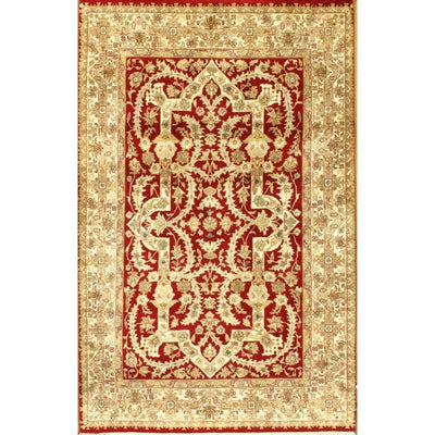 Canvello Hand Knotted Tabriz Rug - 4' x 6' - Canvello