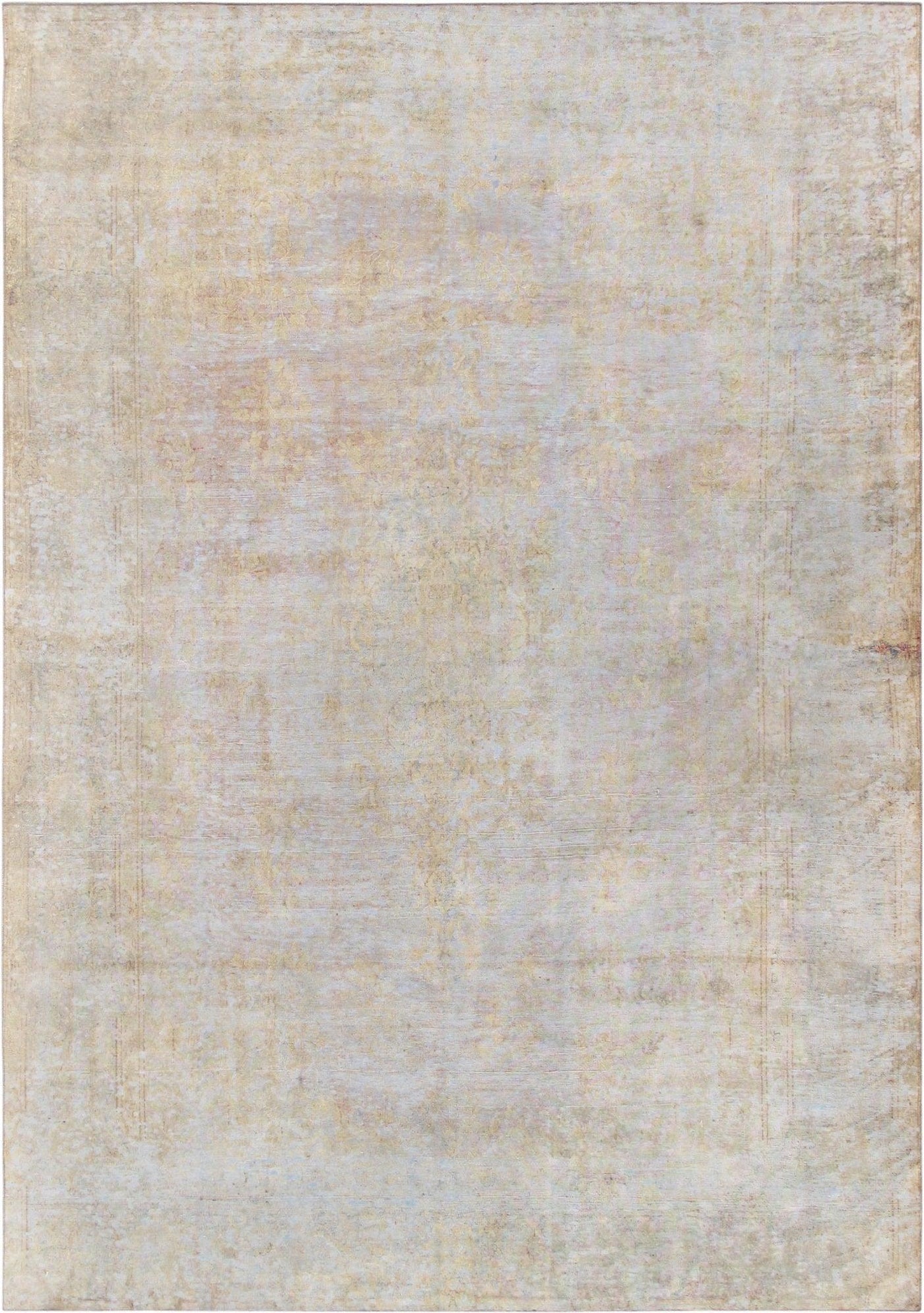Canvello Hand-Knotted Vintage Overdyed Rug - 9'4" X 13'6"