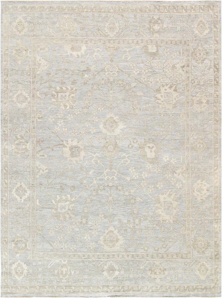 Canvello Hand - Knotted Wool Oushak Rug - 6'1" X 9'1" - Canvello