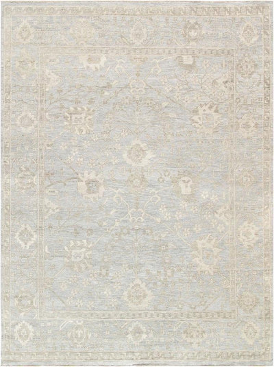 Canvello Hand - Knotted Wool Oushak Rug - 6'1" X 9'1" - Canvello