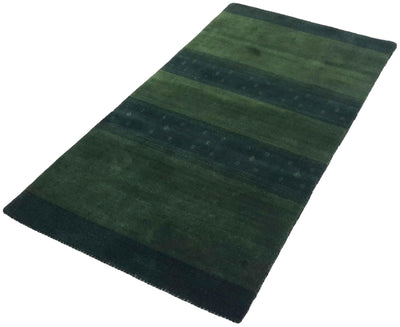 Canvello Hand Loom Modern All Over Indo Gabbeh Rug - 2'10'' X 5'4''