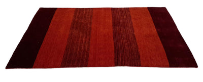 Canvello Hand Loom Modern All Over Indo Gabbeh Rug - 4'6'' X 6'8''