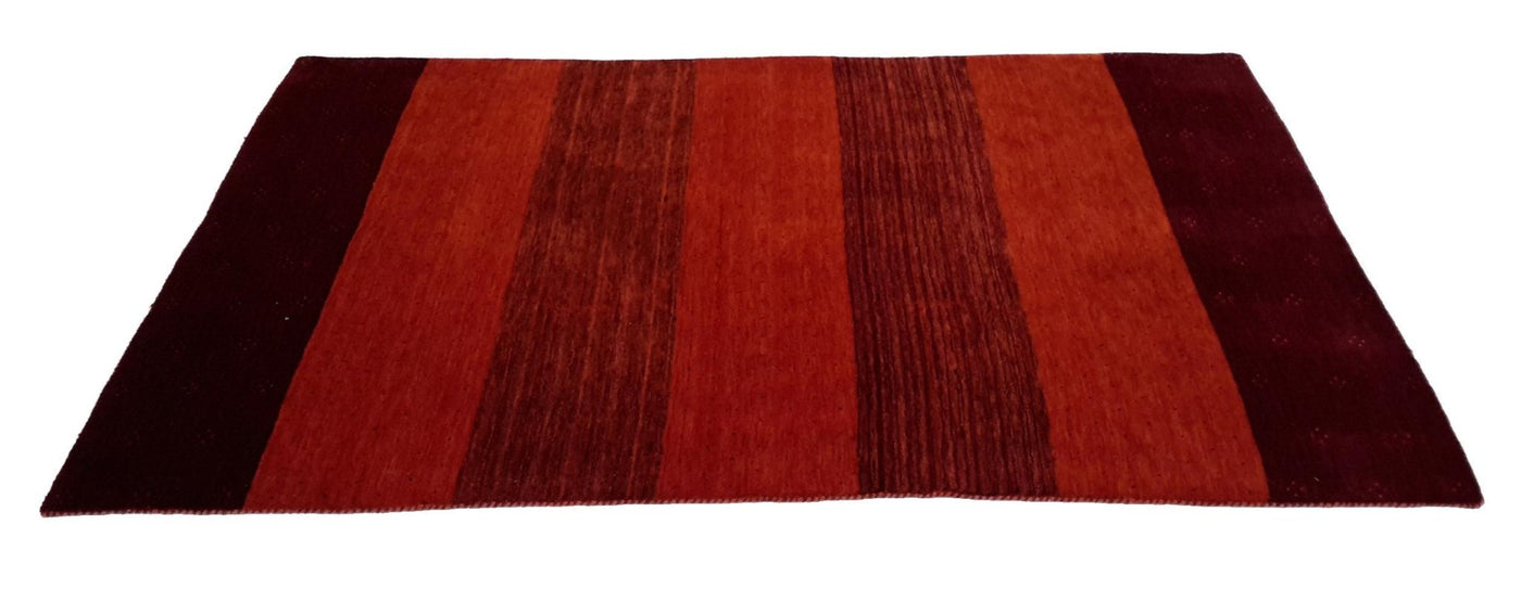 Canvello Hand Loom Modern All Over Indo Gabbeh Rug - 4'6'' X 6'8'' - Canvello