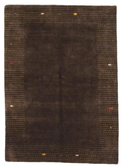 Canvello Hand Loom Modern All Over Indo Gabbeh Rug - 4'8'' X 6'7'' - Canvello