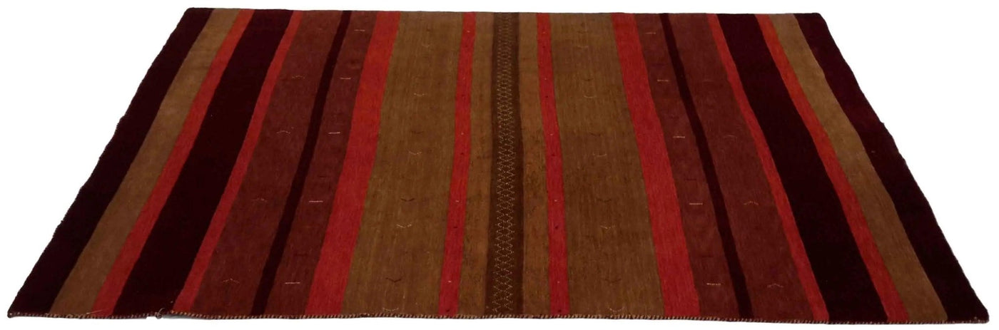 Canvello Hand Loom Modern All Over Indo Gabbeh Rug - 5'9'' X 7'11'' - Canvello