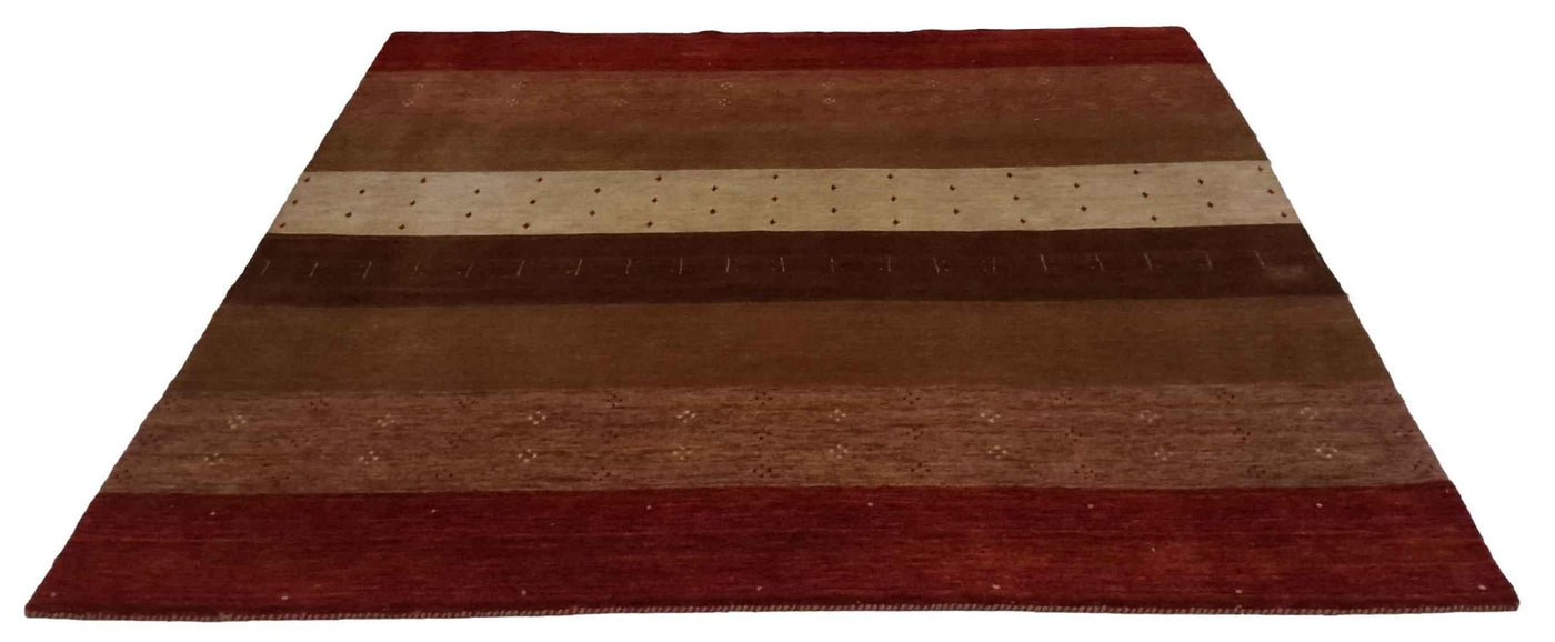 Canvello Hand Loom Modern All Over Indo Gabbeh Rug - 6'6'' X 7'10'' - Canvello