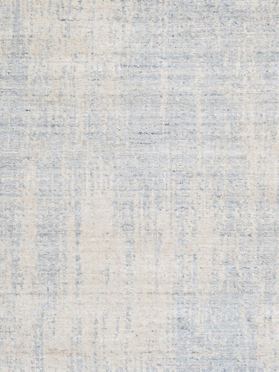 Canvello Amari Collection Hand-Loomed Bsilk & Wool Beige Area Rug- 5' 6" X 7' 9" canvellollc