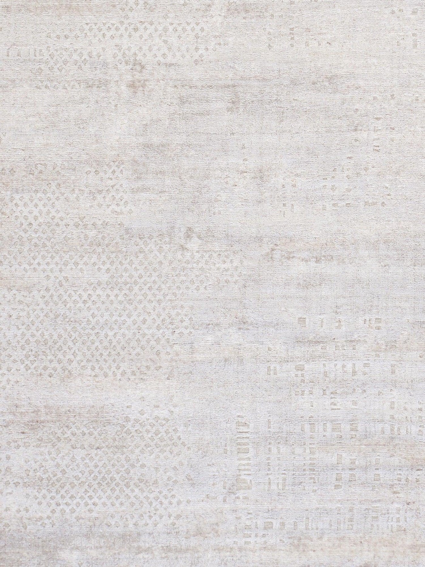 Canvello Hand - Loomed Bsilk & Wool Beige Area Rug - 5'4" X 7'8" - Canvello