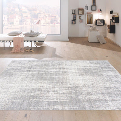 Canvello Hand - Loomed Bsilk & Wool Ivory Area Rug - 5'4" X 7'8" - Canvello