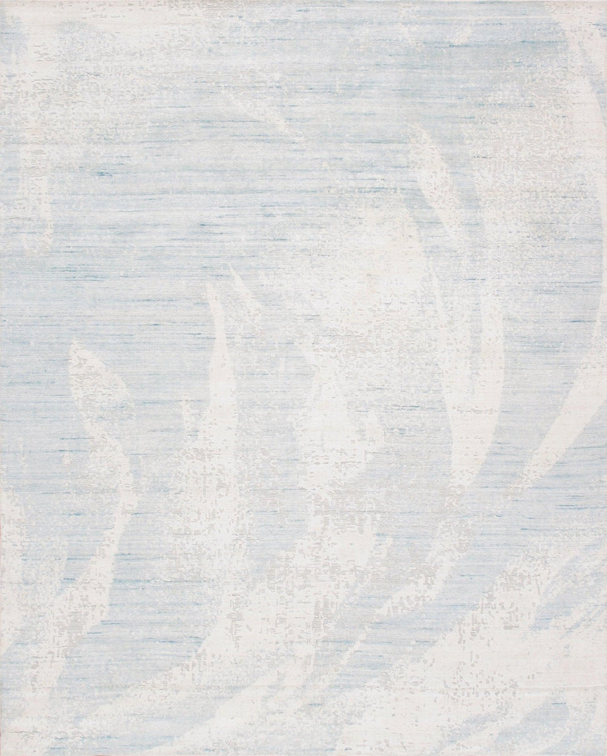 Canvello 精細手工打結圓形阿格拉圓形地毯 - 8'2'' X 8'2''