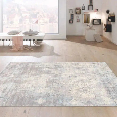 Canvello Hand-Loomed Grey Area Rug - 7'9" X 9'9"