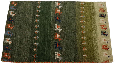 Canvello Hand Made Casual All Over Indo Gabbeh Rug - 2'0'' X 2'10'' - Canvello