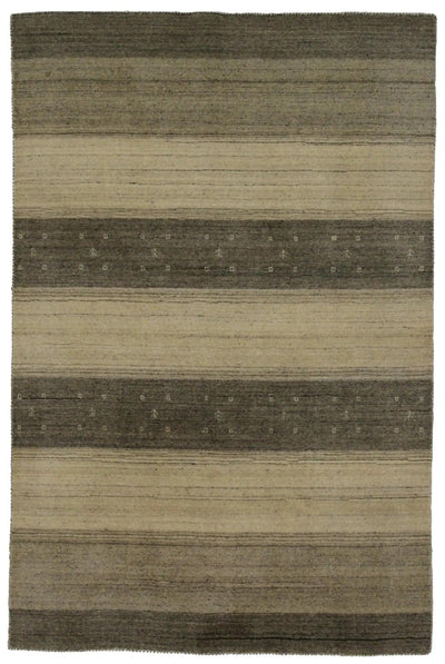 Canvello Hand Made Casual All Over Indo Gabbeh Rug - 3'11'' X 5'11''