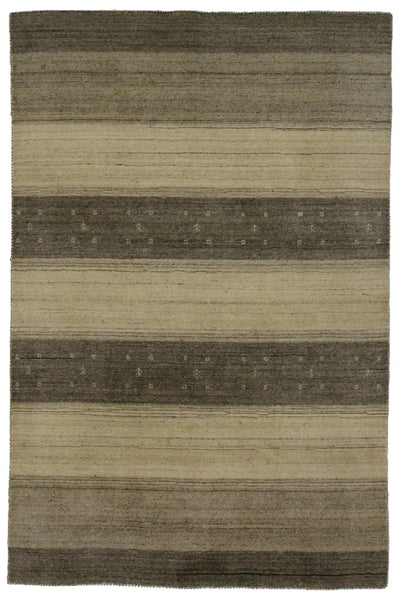 Canvello Hand Made Casual All Over Indo Gabbeh Rug - 3'11'' X 5'11'' - Canvello