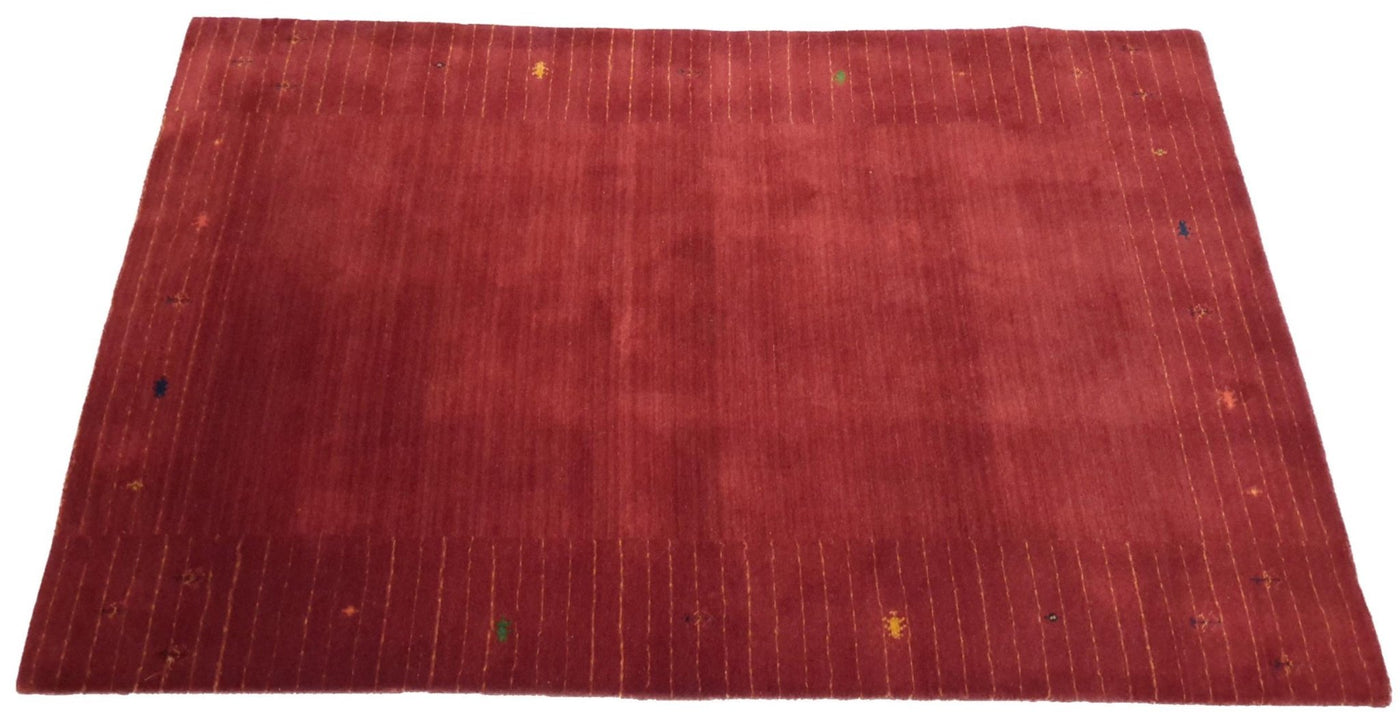 Canvello Hand Made Casual All Over Indo Gabbeh Rug - 3'11'' X 5'11'' - Canvello