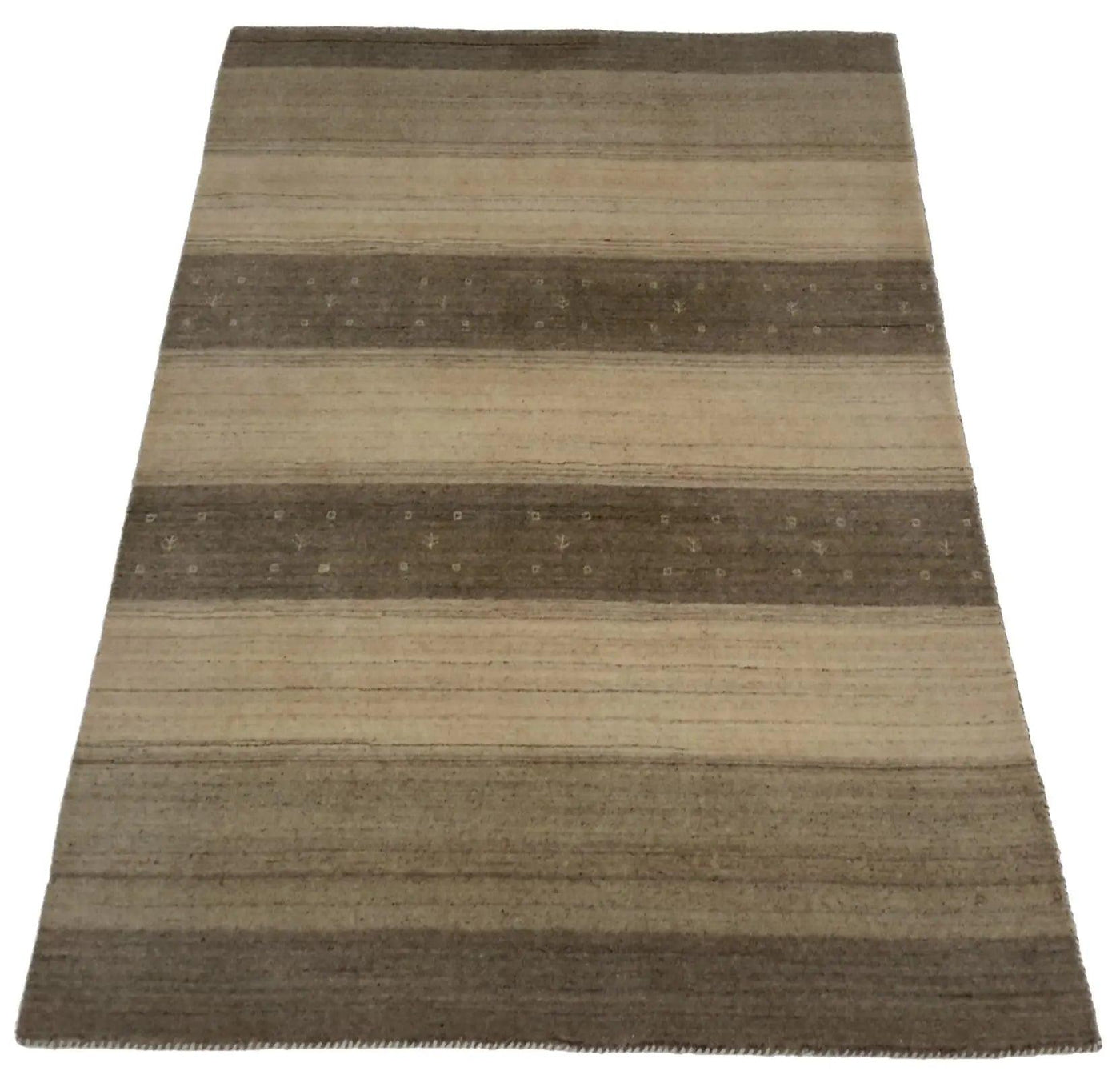 Canvello Hand Made Casual All Over Indo Gabbeh Rug - 3'11'' X 5'11'' - Canvello