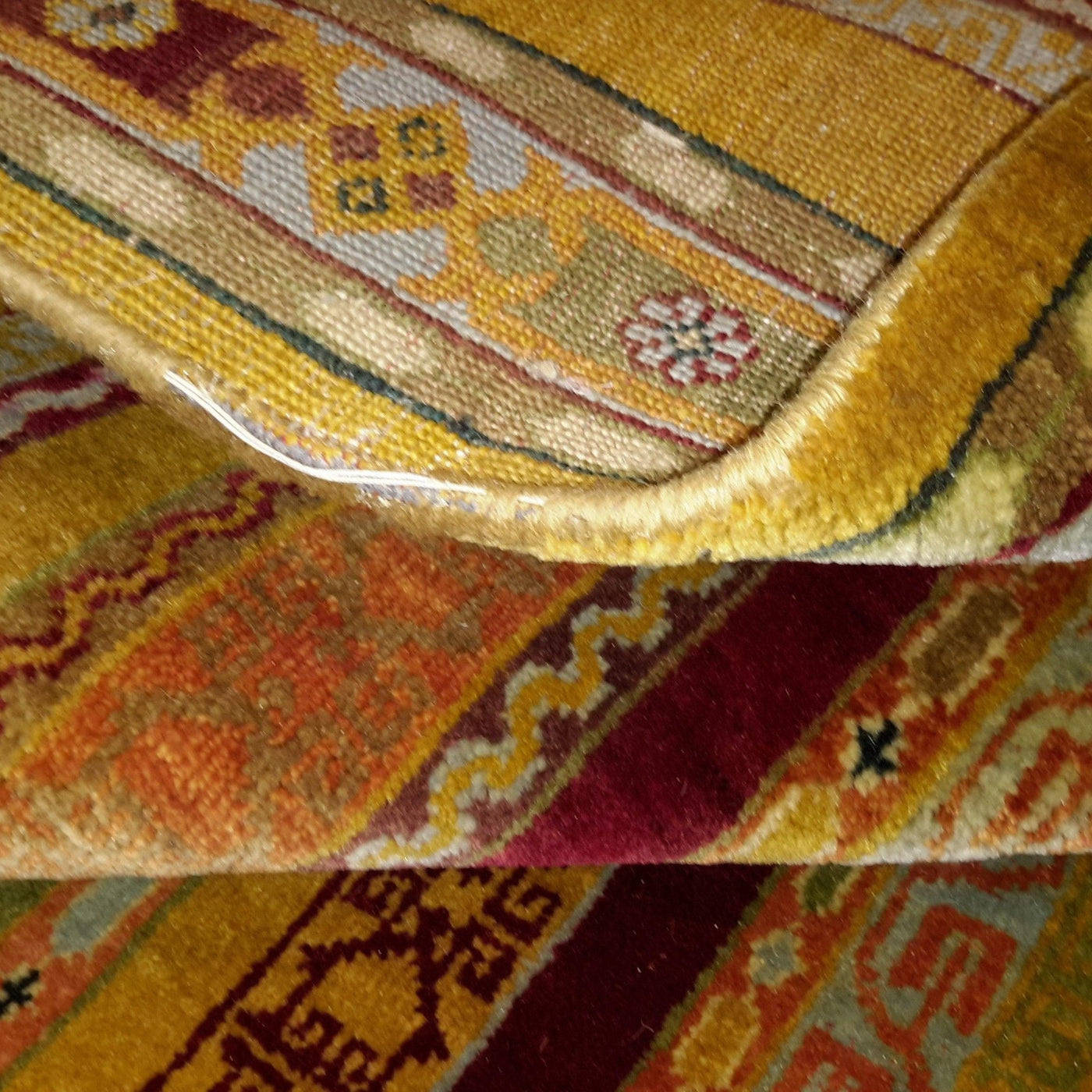 Canvello Hand Made Casual All Over Indo Gabbeh Rug - 5'9'' X 8'0'' - Canvello