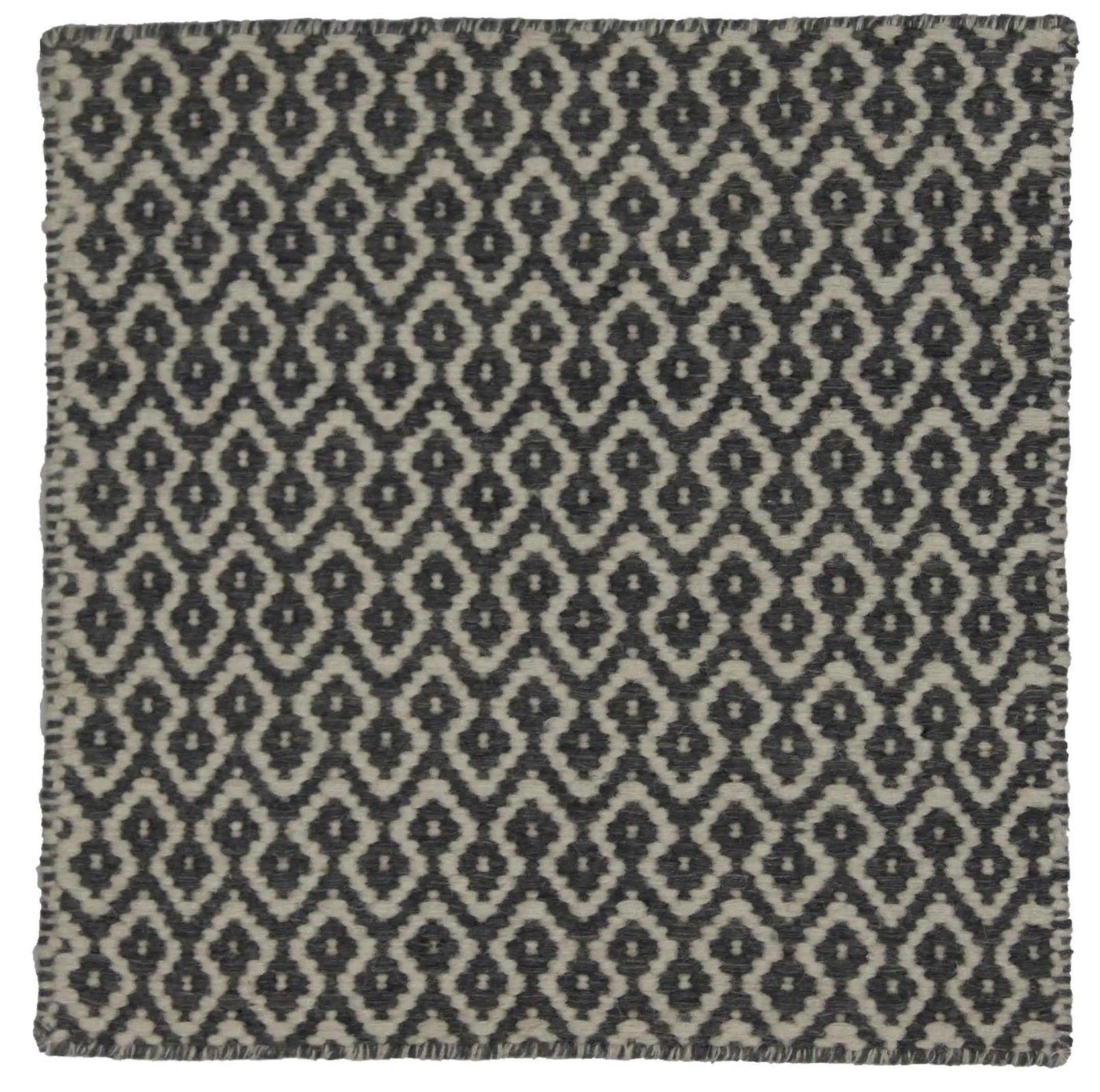 Canvello Hand Made Casual All Over Indo Kilim Rug - 2'0'' X 2'0'' - Canvello